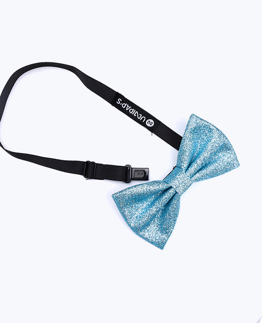 Noeud Papillon à Paillette Bleu n°3 Homme en Polyester «Olive»