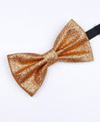 Vlinderdas met Gouden Pailletten nr.2 Heren in Polyester 