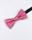 Vlinderdas met Pailletten Roze nr.2 Kinderen in Polyester 