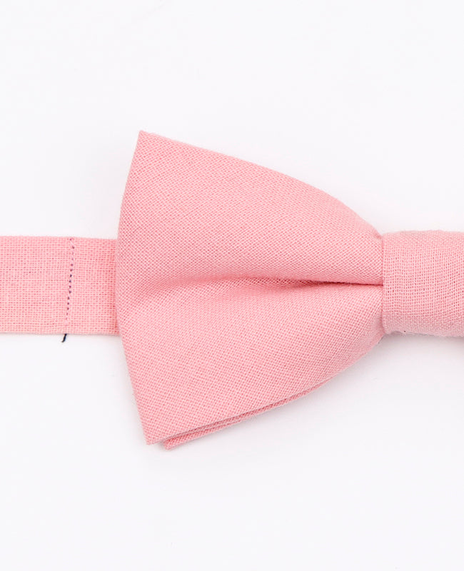 Vlinderdas Roze nr.5 Heren in Katoen "Edgard"