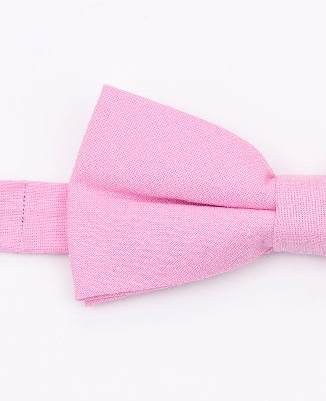 Vlinderdas Roze nr.4 Heren in Katoen "Edgard"