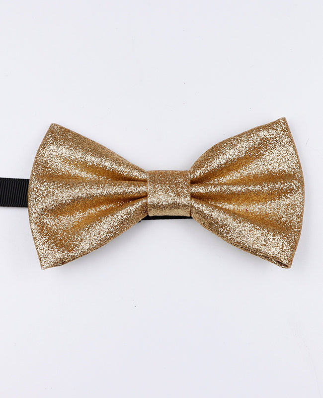 Gouden Glitter Strik nr. 4 Heren van Polyester «Olive»