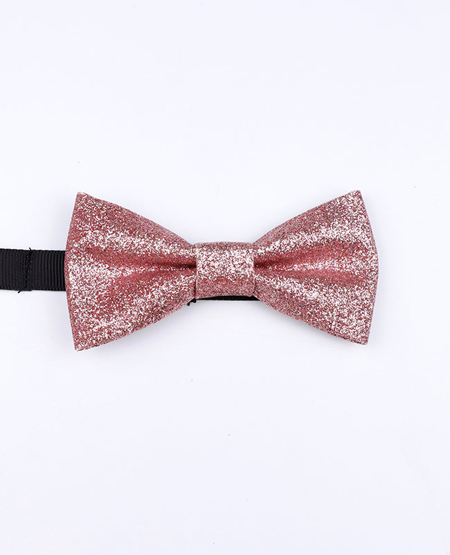 Glitter Strikje Roze nr. 4 Kind van Polyester «Olive»