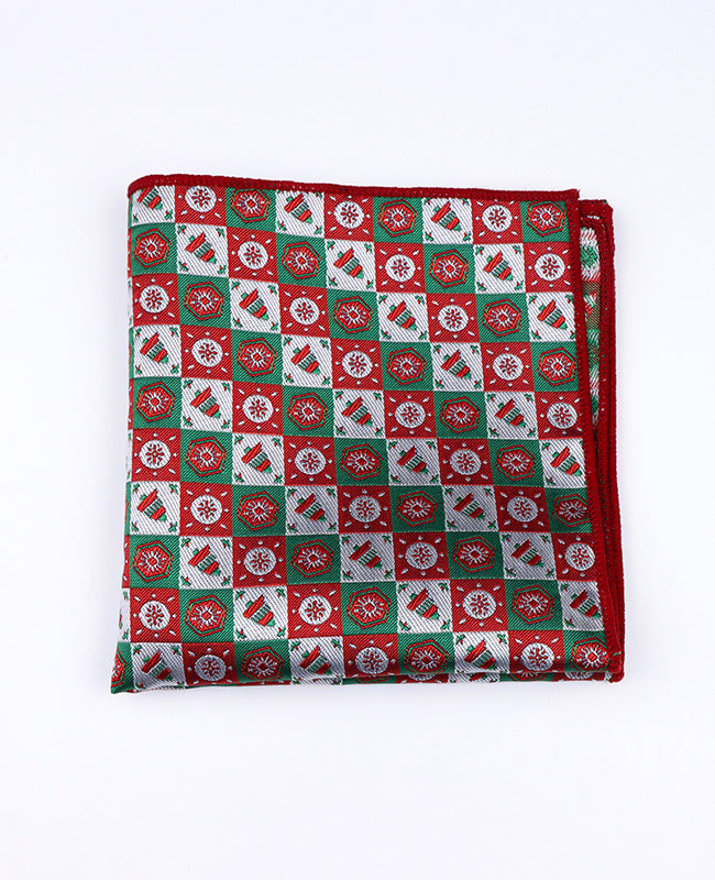 Pochet Kerst in Polyester "Christmas"
