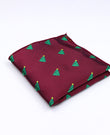 Kerst Pochet Rood nr.1 in Polyester 