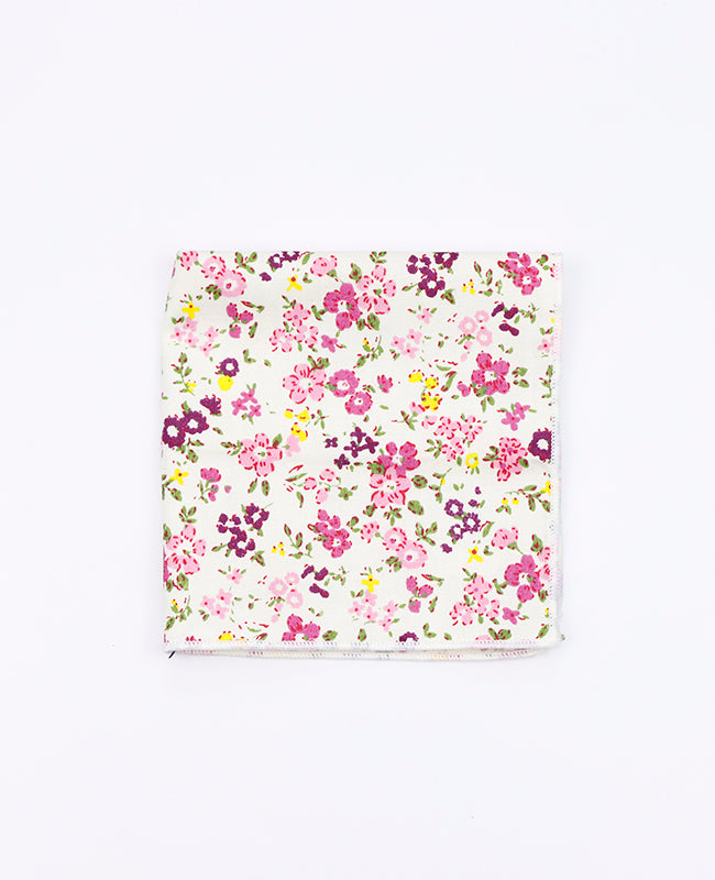 Pochette de Costume Liberty Rose n°1 en Coton | Gaspard - Unipap's