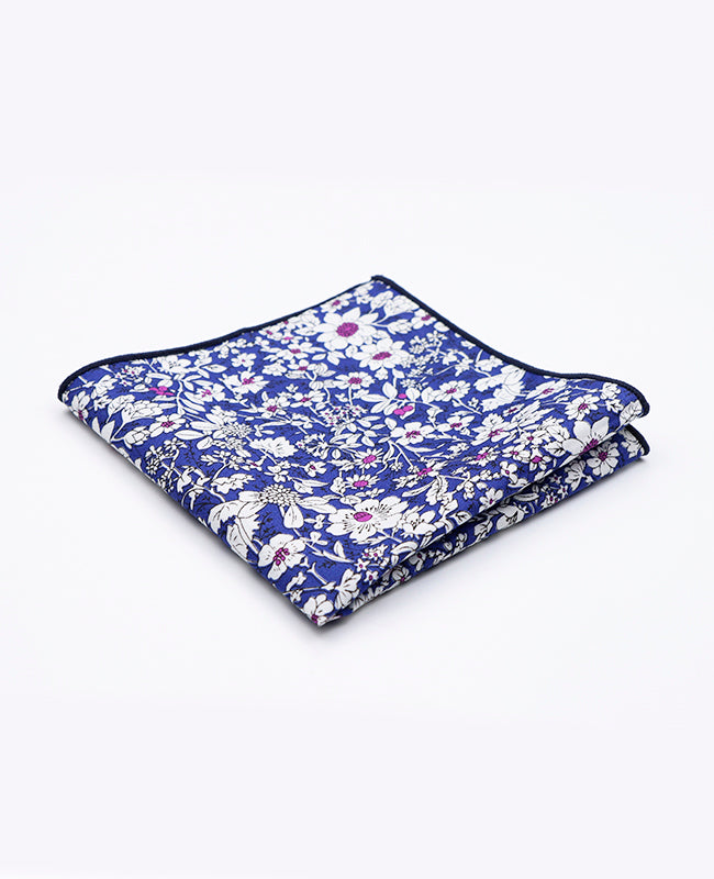 Pochet Liberty Blauw nr.1 in Katoen | Clovis - Unipap's