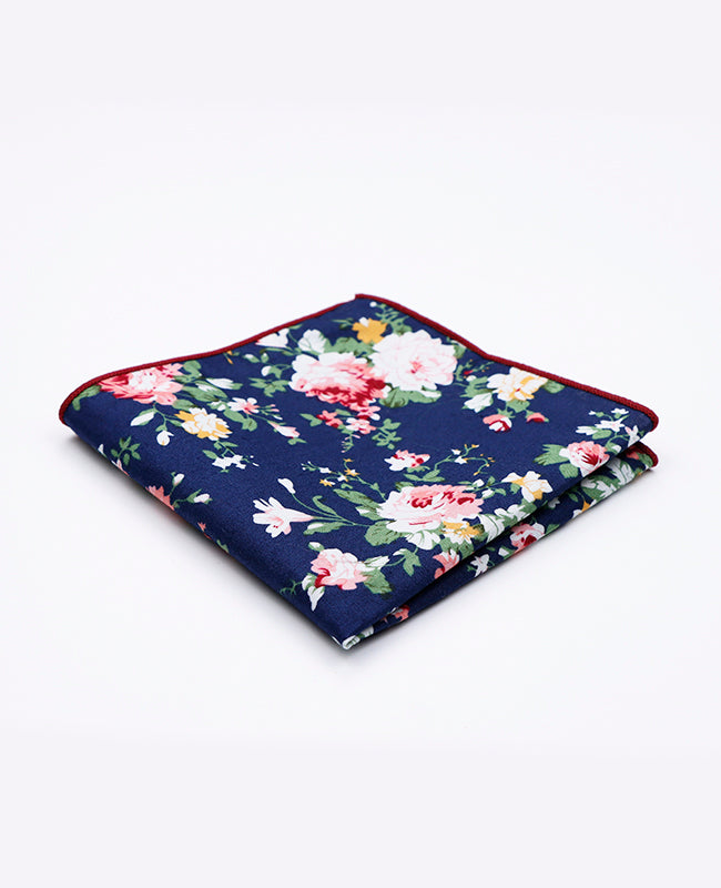 Pochet Liberty Blauw nr.2 in Katoen | Charles - Unipap's