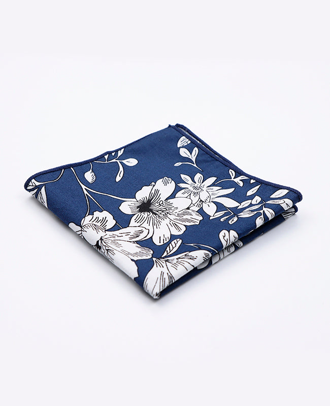 Pochet Liberty Blauw nr.2 in Katoen | Clovis - Unipap's