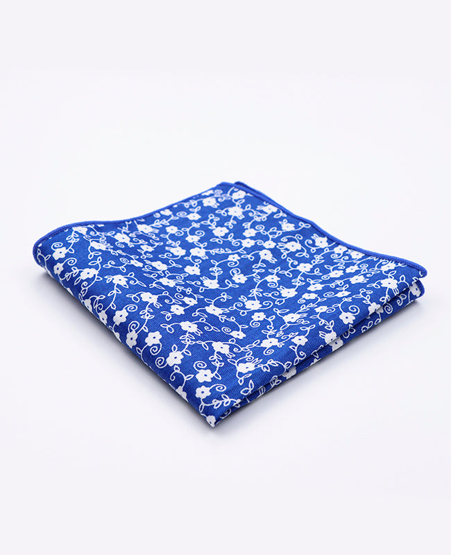 Pochet Liberty Blauw nr.6 in Katoen | Gaspard - Unipap's