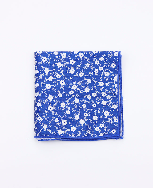 Pochet Liberty Blauw nr.6 in Katoen | Gaspard - Unipap's