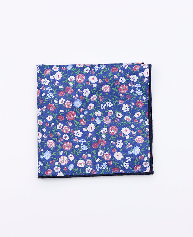 Pochet Liberty Blauw nr.7 in Katoen | Gaspard - Unipap's