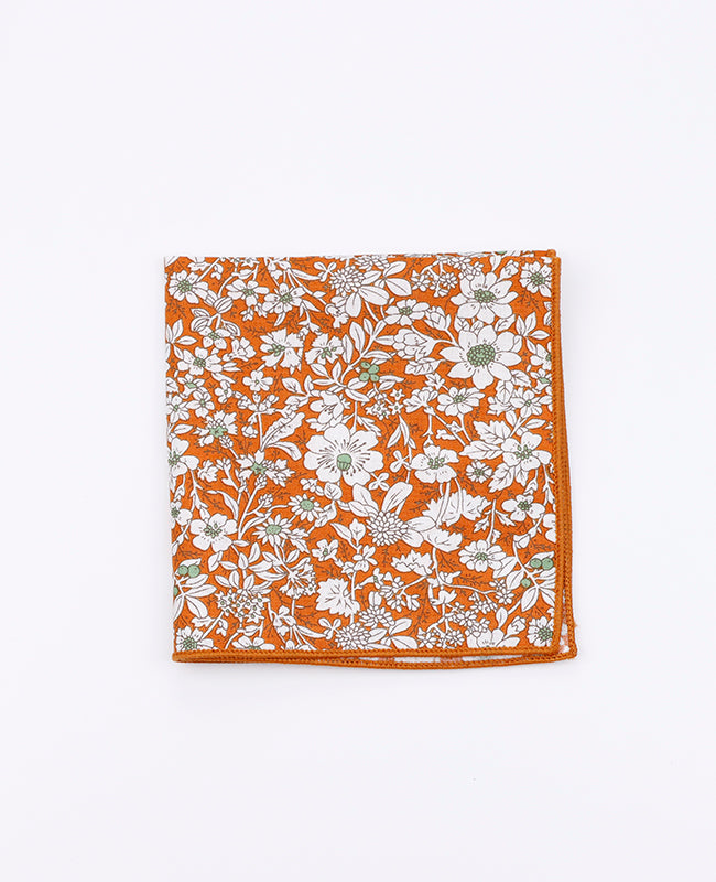 Pochet Liberty Oranje in Katoen | Clovis - Unipap's