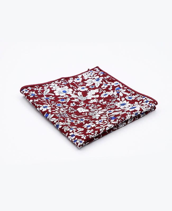 Pochet Liberty Rood nr.1 in Katoen | Clovis - Unipap's