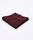 Pochet Tartan Rood in Katoen | Marcel - Unipap's