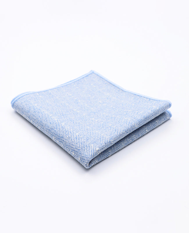 Pochet Blauw nr.1 in Wol | Claude - Unipap's