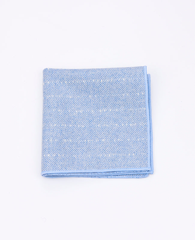Pochet Blauw nr.1 in Wol | Claude - Unipap's