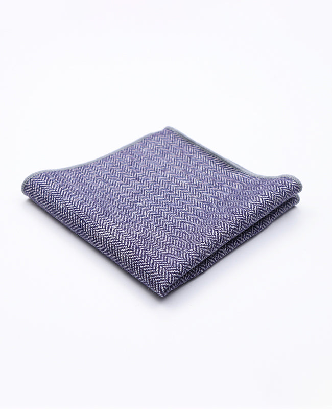 Pochet Blauw in Wol | Norbert - Unipap's