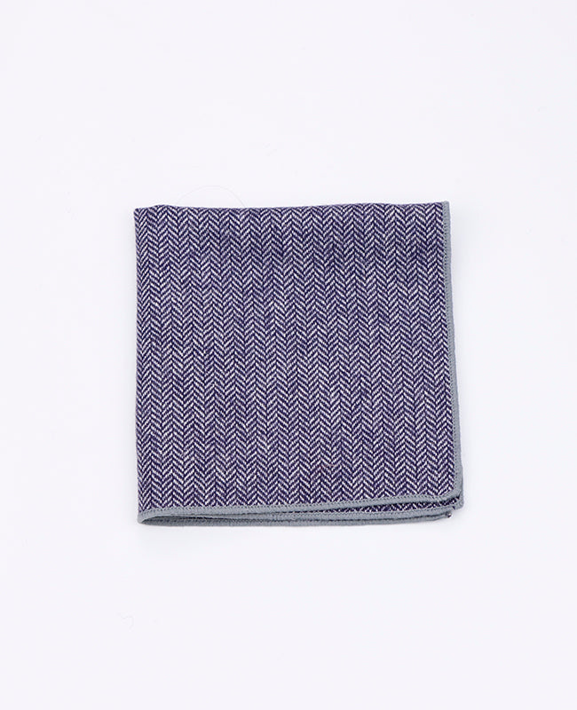 Pochet Blauw in Wol | Norbert - Unipap's