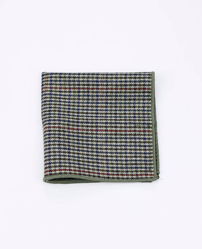 Pochet Tartan Grijs nr.9 in Wol | Nobert - Unipap's