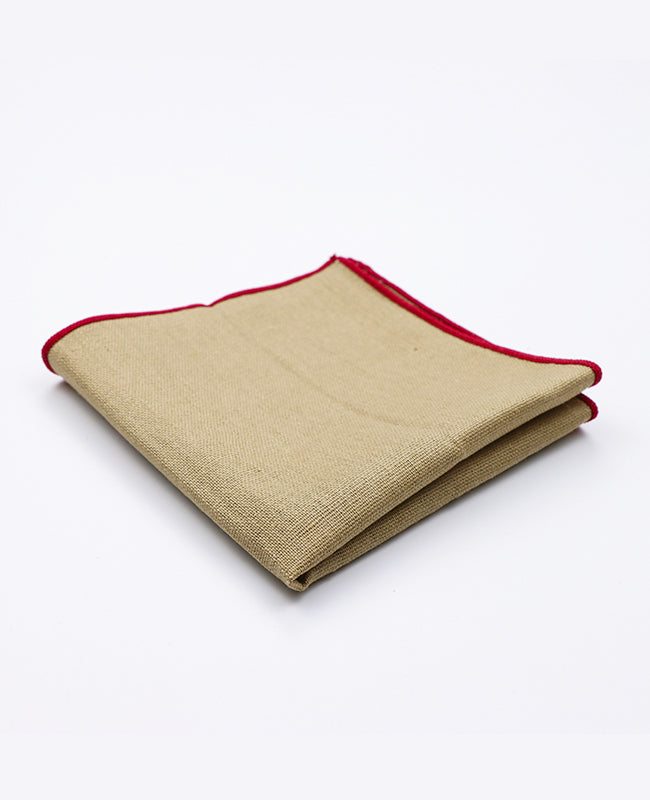 Pochet Beige nr.1 in Linnen | Basile - Unipap's