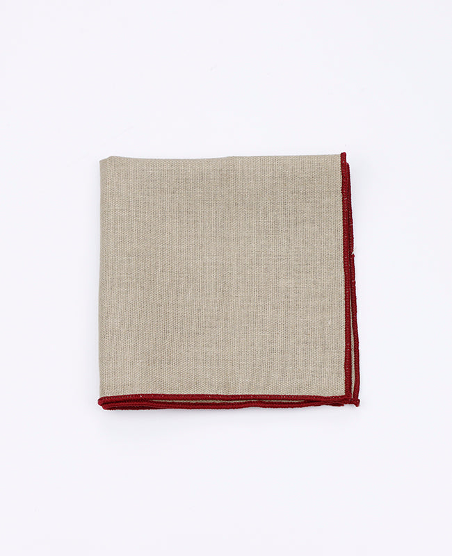 Pochet Beige nr.2 in Linnen | Basile - Unipap's