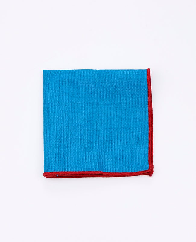 Pochet Blauw nr.3 in Linnen | Basile - Unipap's