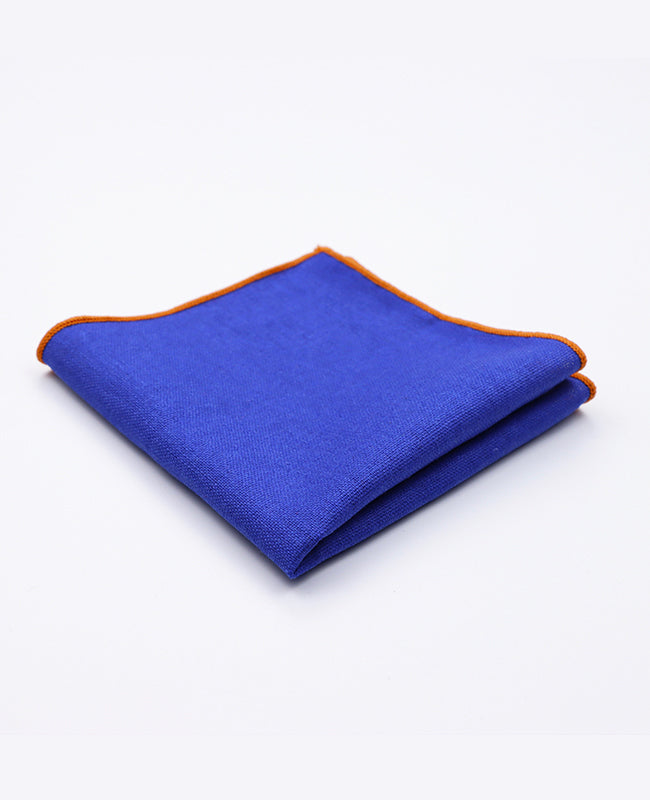 Pochet Blauw nr.4 in Linnen | Basile - Unipap's