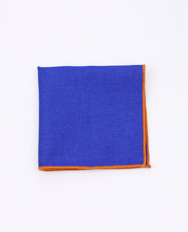 Pochet Blauw nr.4 in Linnen | Basile - Unipap's