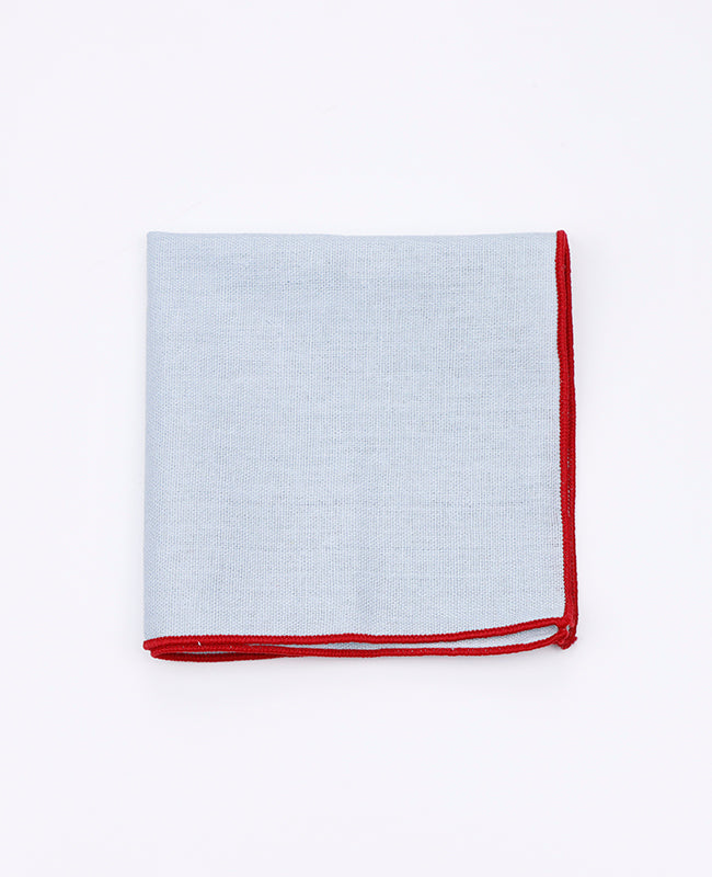 Pochet Blauw nr.6 in Linnen | Basile - Unipap's