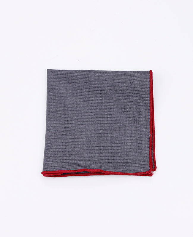 Pochet Grijs in Linnen | Basile - Unipap's