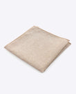 Pochette de Costume Beige en Coton | Edgard - Unipap's