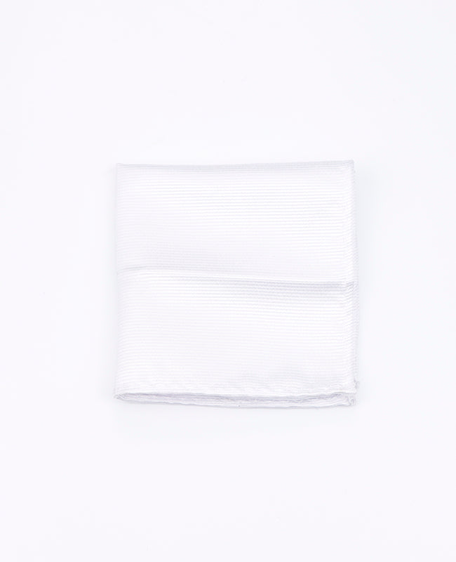 Pochet Wit in Polyester | Lucien - Unipap's