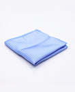 Pochet Blauw nr.2 Met Stippen in Polyester 