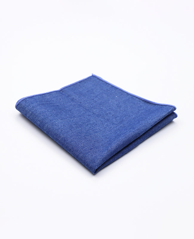 Pochet Blauw nr.4 in Katoen | Edgard - Unipap's