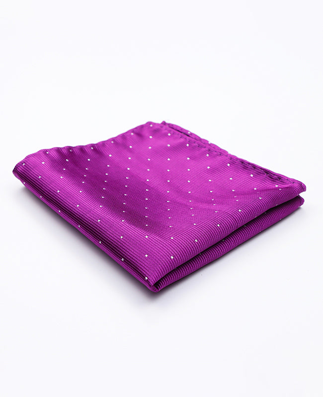 Pochet Paars in Polyester | Georges - Unipap's