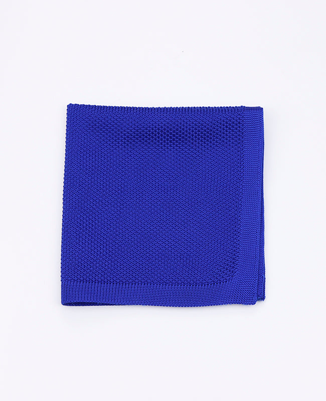 Pochet Blauw nr.1 in Tricot "Léon"