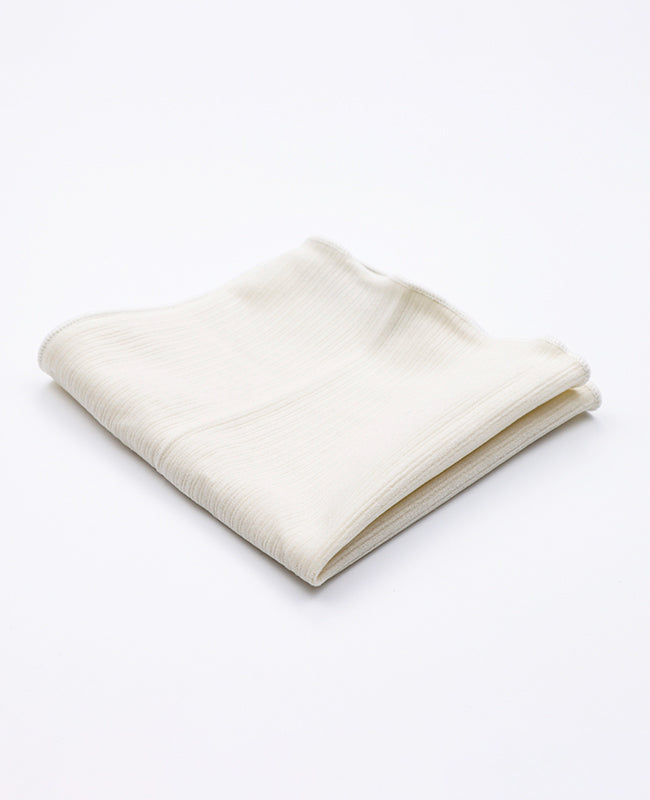 Pochet Wit in fluweel | Marius - Unipap's