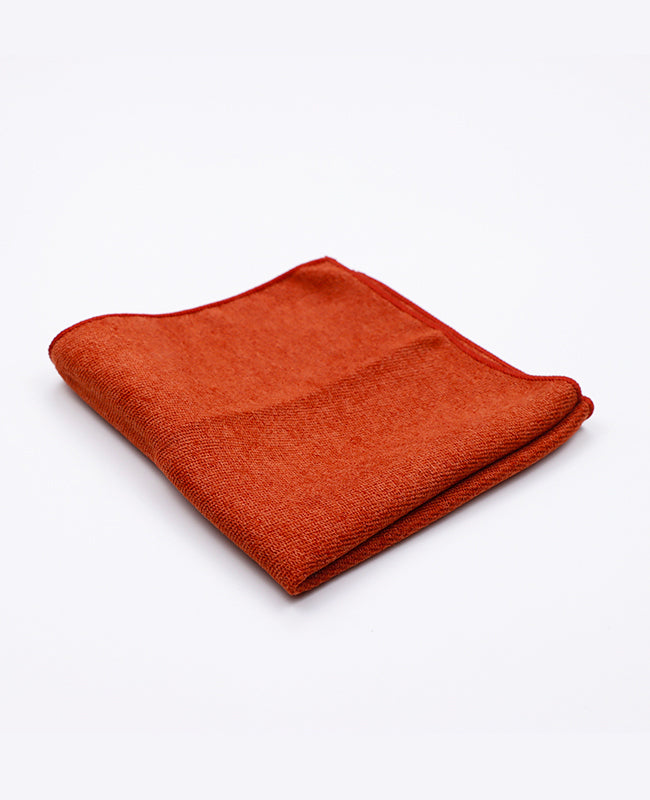 Pochet Oranje nr.2 in Fluweeleffect | Simon - Unipap's