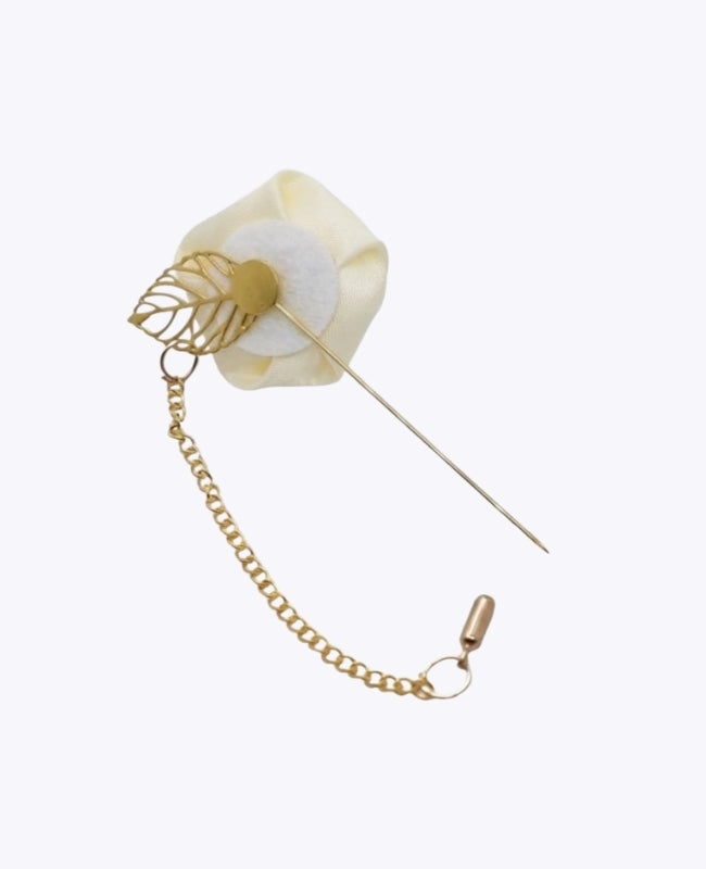 Knoopsgat bloem Beige Heren "Alfred"