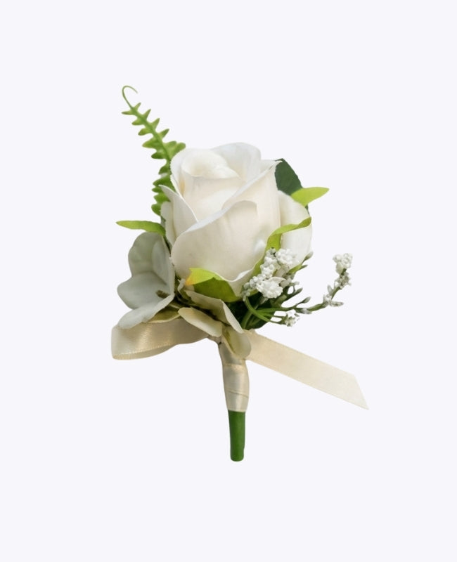 Knoopsgat bloem Beige Heren "Gabriel"