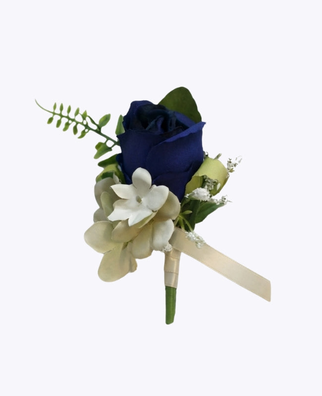 Knoopsgat bloem Blauw Heren "Gabriel"