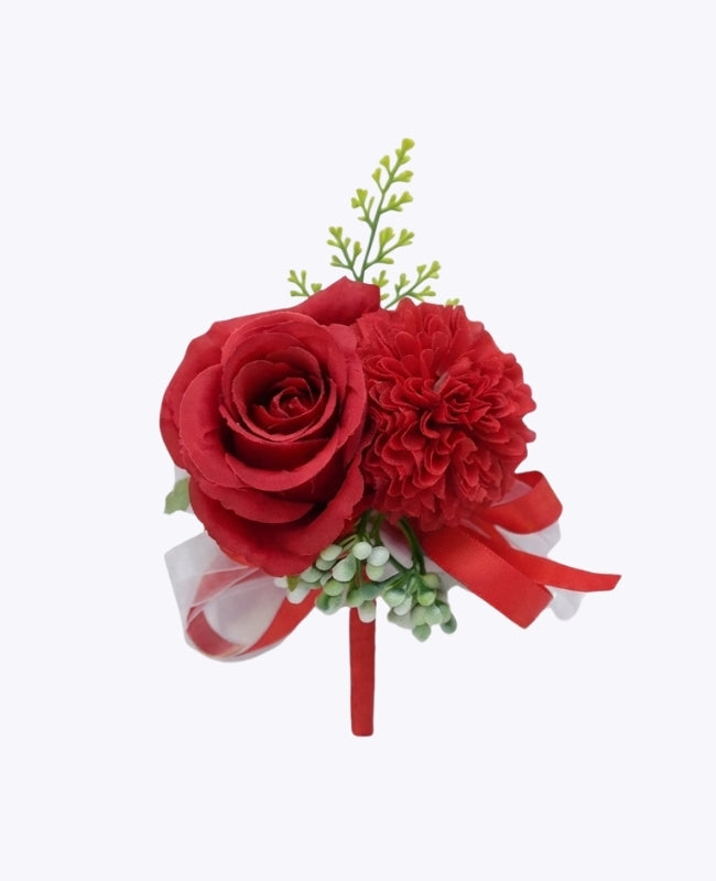 Knoopsgat bloem Rood Heren "Valentin"