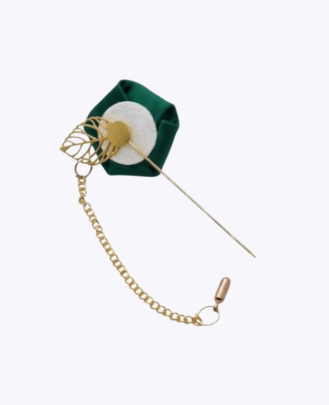 Knoopsgat bloem Groen Heren "Alfred"