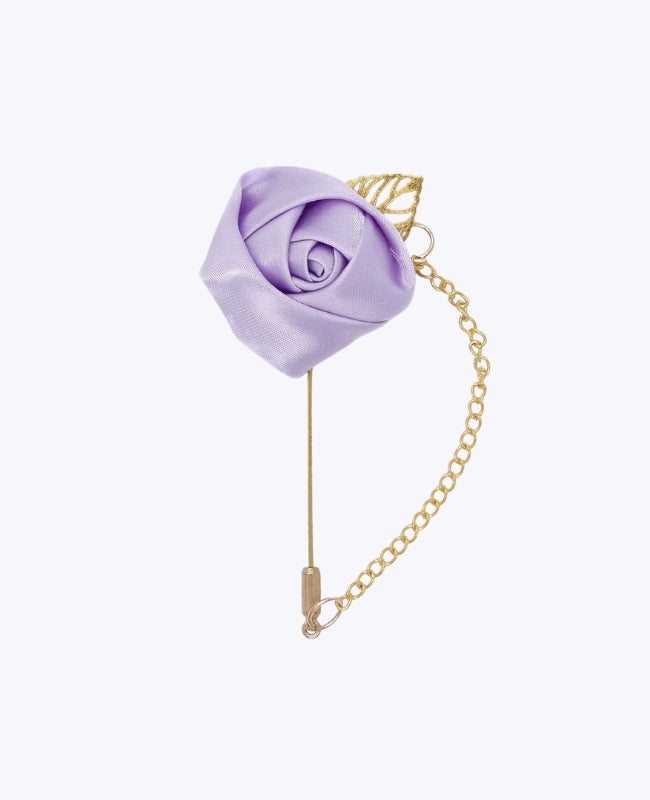 Boutonnière Fleur Violet Homme «Alfred»