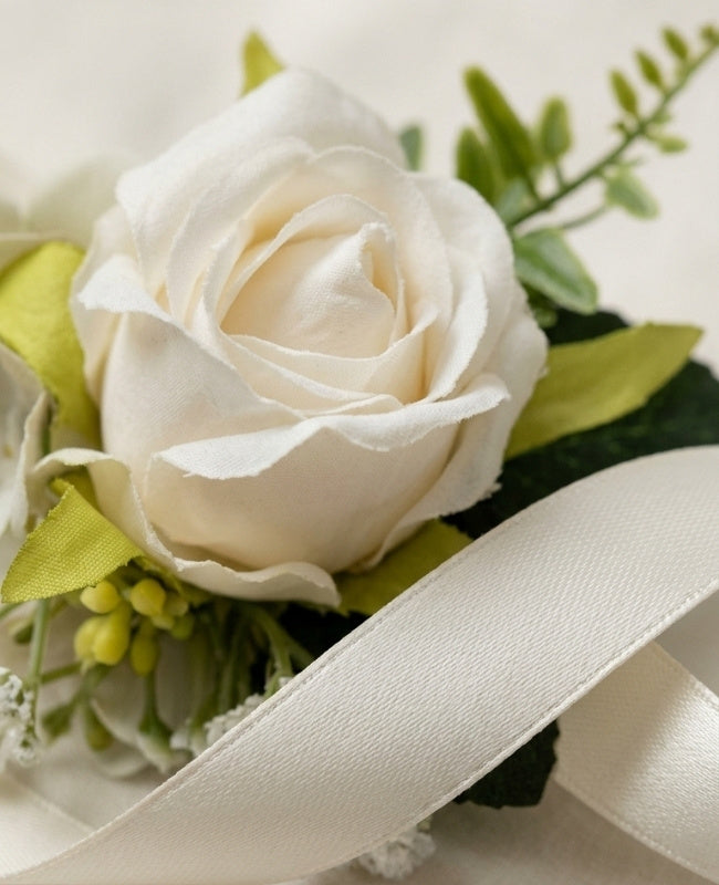 Armband Bloem Beige Dames "Gabriel"