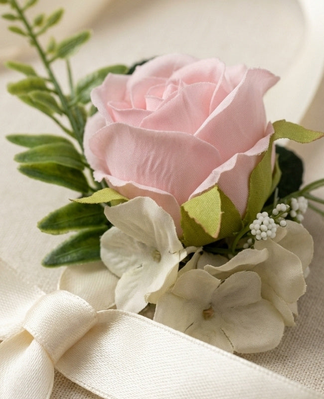 Armband Bloem Roze Dames "Gabriel"