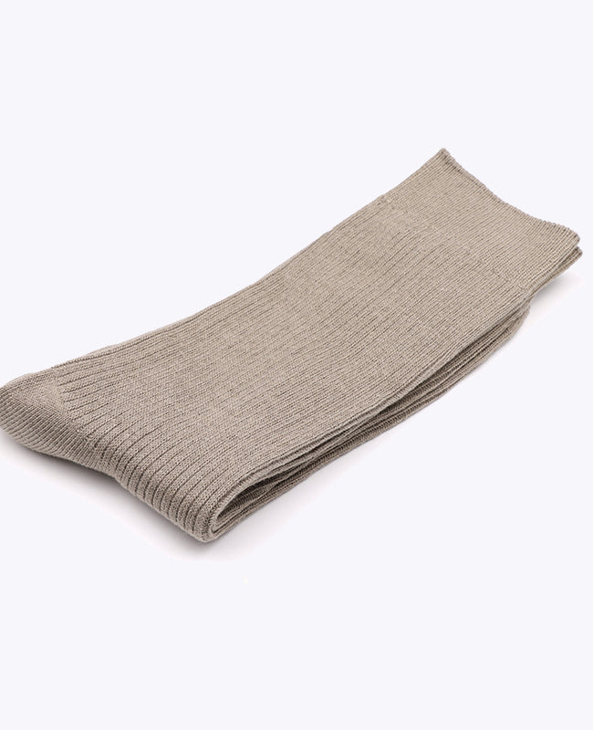 Sokken Heren Beige in Katoen "Maurice"