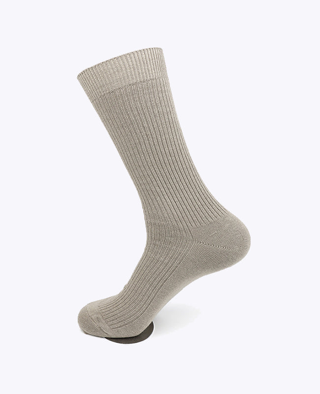 Sokken Heren Beige in Katoen "Maurice"
