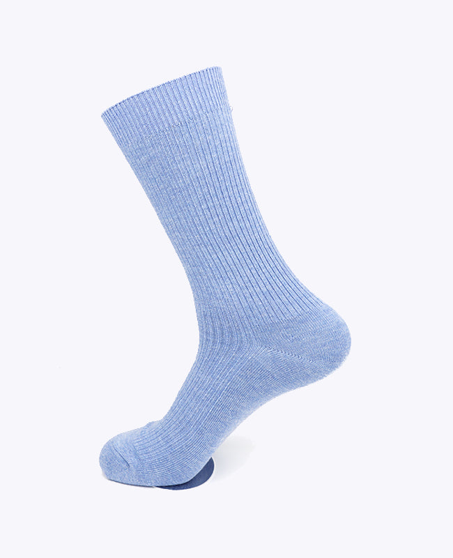 Sokken Heren Blauw nr.2 in Katoen "Maurice"